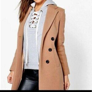 HUCKE WOOL AND CAMEL  BLAZER M/L